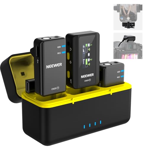 NEEWER CM28 (1 RX + 2 TX + Charging Case), Wireless... - High-Tech & Électronique Amazon Royaume-Uni à 71.81€