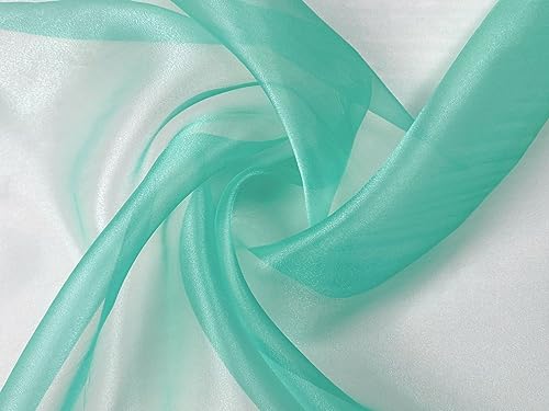 Organza Stoff Meterware am Stück - 150 cm Breite - Mint - Maison & Cuisine en promo à 1.79€