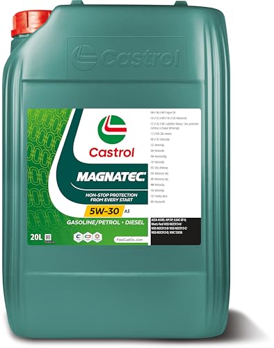 CASTROL Olio motore Magnatec 5W-30 Olio sintetico Olio 20 L - Auto & Moto Amazon Italie à 150.34€