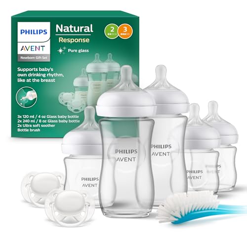Philips Avent Natural Response: 3 Biberones de 120 ml y 2... - Bébé & Puériculture Amazon Espagne à 49.99€