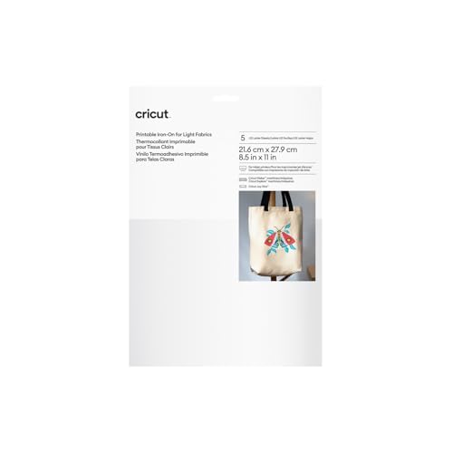 Cricut Vinile stampabile termoadesivo per tessuti leggeri... - High-Tech & Électronique Amazon Italie à 26.64€