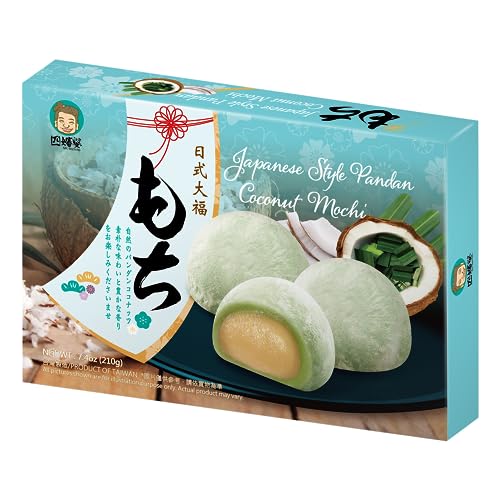 SZU SHEN PO - Mochi Noix de coco & Pandan - (1 x 210 g) - Maison & Cuisine Amazon France à 2.43€