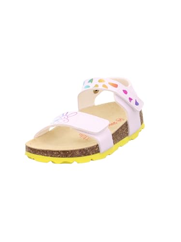 Superfit Mädchen Fussbettpantoffel Sandale, Weiß Mehrfarbig... - Mode & Vêtements en promo à 23.59€