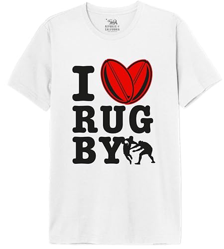 REPUBLIC OF CALIFORNIA Merepczts126 Camiseta, Blanco, XL... - High-Tech & Électronique Amazon Espagne à 7.53€