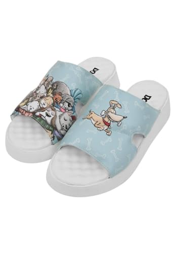DOGO - Zapatillas para mujer, piel vegana, color turquesa... - Animalerie Amazon Espagne à 28.20€