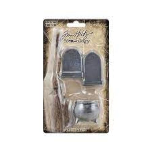 Tim Holtz Idée-ologie d'Halloween 2023, cimetière - Loisirs Créatifs en promo à 18.63€