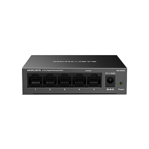 Mercusys TP-Link MS105GS Switch Ethernet Gigabit 5 Ports... - Tech & Electronics Amazon France à 8.54€