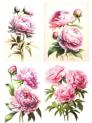 Josys Bastelmärchen Reispapier A4 Strohseide Decoupage rosa... - Maison & Cuisine Amazon Allemagne à 1.99€