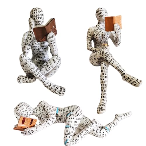 Yahu Lando 3 Pcs Reading Women Figurine, Thinker... - Maison & Cuisine Amazon Royaume-Uni à 15.61€