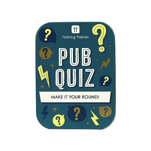Talking Tables Pub Quiz Game – General Knowledge Trivia... - Toys & Games Amazon UK à 6.00€