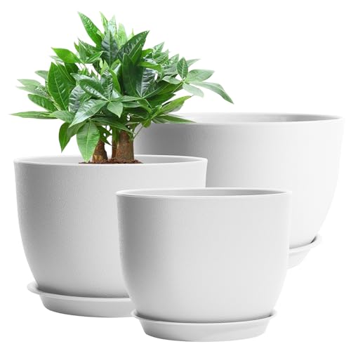 GARDIFE 12/10/9 inch Plant pots, Large planters for indoor... - Garden & Outdoor Amazon UK à 16.55€