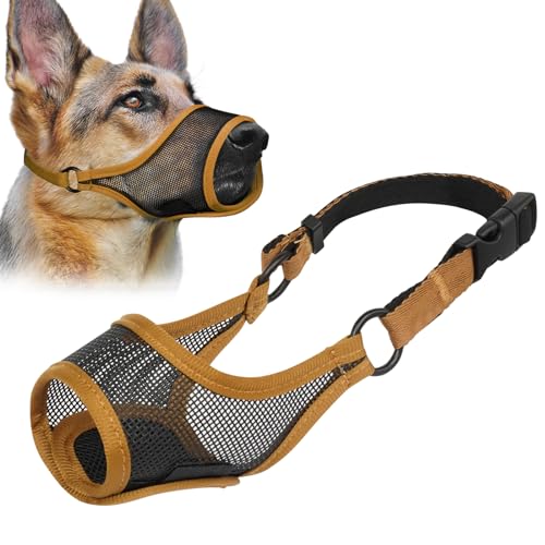 LUCKYPAW Hundemaulkorb, Netz-Hundemaulkorb für große... - Sports & Fitness Amazon Allemagne à 30.39€