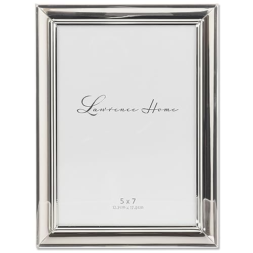Lawrence Frames Cadre photo en métal argenté 12,7 x 17,8 cm - High-Tech & Électronique Amazon France à 16.96€