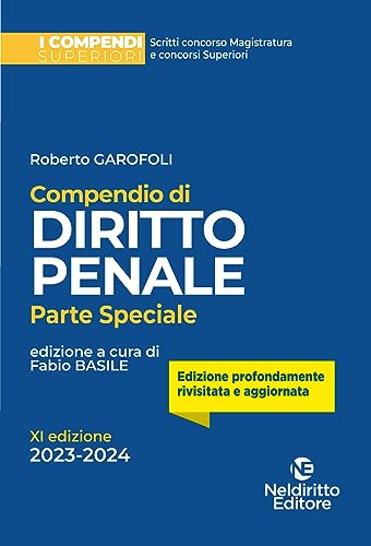 Compendio di diritto penale. Parte speciale. Nuova ediz. - Amazon Italy à 23.08€
