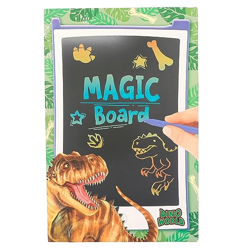 Depesche Dino World 12157 Magic Board, tableau LCD et stylo... - Jouets & Jeux Amazon France à 11.67€