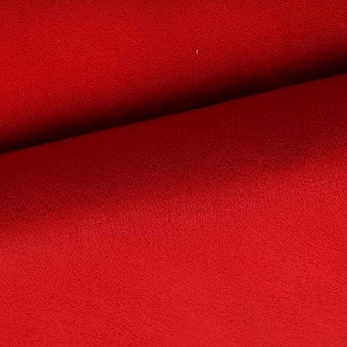 Lovely Tissus Feutrine à la Coupe - Rouge - Largeur 180cm... - Loisirs Créatifs Amazon France à 2.20€