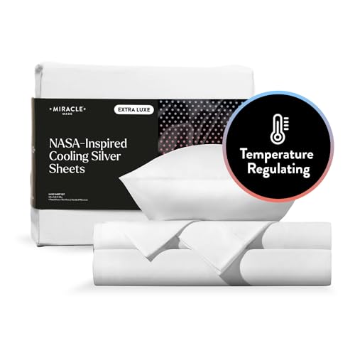 Miracle Made® Extra Luxe Coolit True Grip Spannbettlaken-Set... - Maison & Cuisine Amazon Allemagne à 63.17€