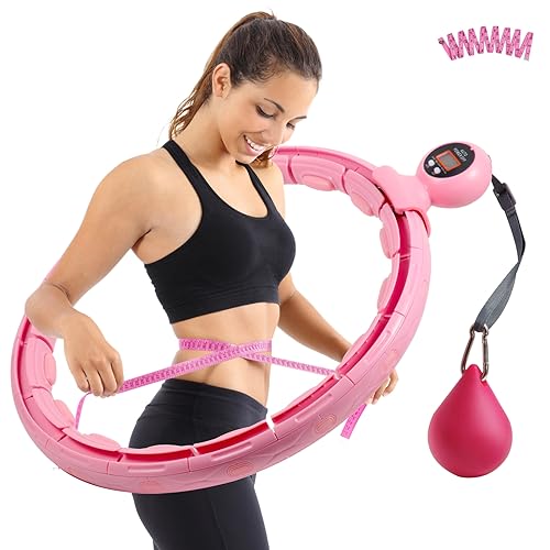 LINGDA Hula Hoop Reifen,Smart Hula Hoop,mit Smarten... - Nouvelle promo Amazon à 37.20€