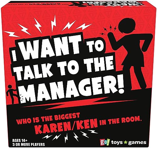 Goliath I Want To Talk To The Manager, Card Game from 14... - Toys & Games Amazon UK à 8.77€