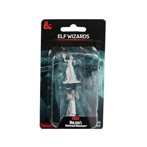 WizKids D&D Nolzur's Marvelous Miniatures : Elf Wizards... - Jouets & Jeux Amazon France à 23.26€