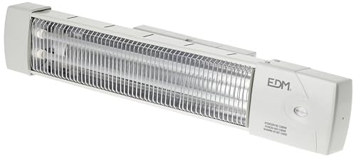 Schwenkbarer Quarz-Badheizstrahler 600-1200 W, zum Beheizen... - Deal du jour à 59.68€