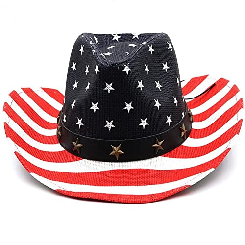 Luxylei Sombrero De Vaquero Clásico De Bandera Americana... - Beauté & Parfums Amazon Espagne à 4.99€