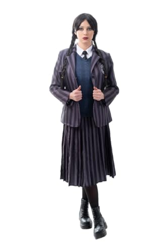 Zölibat - disfraz infantil miércoles, disfraz para carnaval... - Jouets & Jeux Amazon Espagne à 27.78€