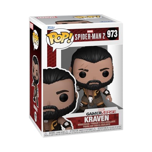 Funko Pop! Games: Spider-Man 2- Kraven - Spider-Man 2 Video... - Jouets & Jeux en promo à 6.99€