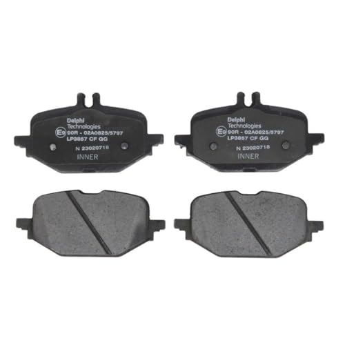 DELPHI Plaquettes de freins Arrière préparé pour... - Animalerie Amazon France à 25.24€