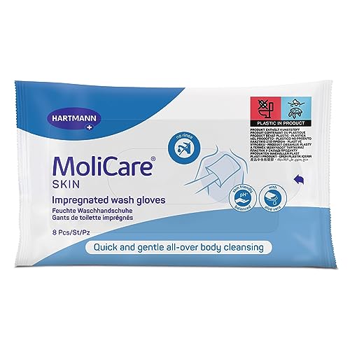 MoliCare Skin - Guantes de baño impregnados para cualquier... - Santé & Bien-être Amazon Espagne à 5.37€