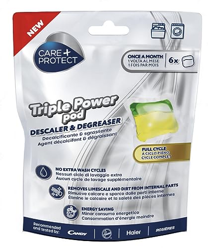 Care+Protect Triple Power Pod Descaler & Degreaser for... - Auto & Moto en promo à 5.84€