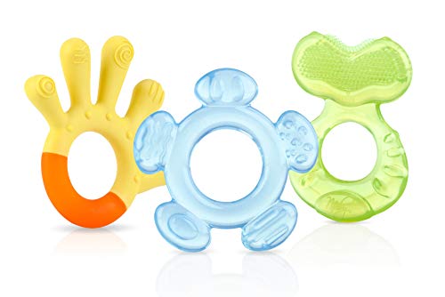 Nuby - 3-stufige Beißringe - 3 Beißringe zur Stimulation... - Jouets & Jeux Amazon Allemagne à 9.23€