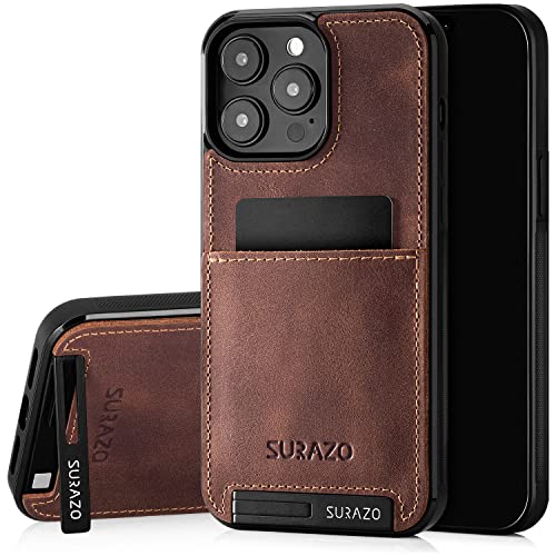 SURAZO Echtleder Back Case für Apple iPhone 15 Pro Max... - High-Tech & Électronique Amazon Allemagne à 13.99€