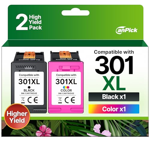 CanPick Lot de 301 Cartouches d'encre XL de Rechange pour... - Home & Kitchen Amazon France à 31.64€