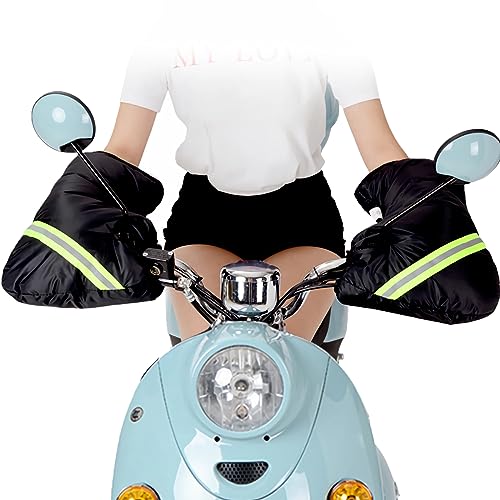 SJTJSPX Motorradhandschuhe Winter Lenkergriffe Motorrad... - Auto & Moto en promo à 11.95€