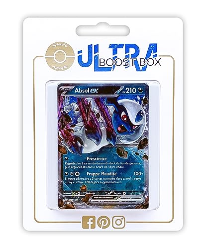 Absol ex 135/197 - Ultraboost X Écarlate et Violet 03... - Jouets & Jeux Amazon France à 11.51€