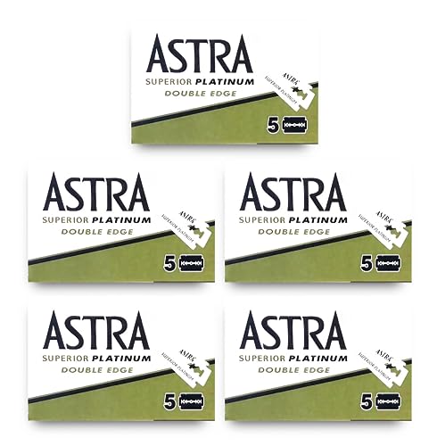 Razor Blades Club 25 lames de rasage Astra Platinum - Beauté & Parfums en promo à 2.99€