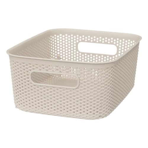 5 five simply smart Panier à crochet en lin 4 l - Bon plan à 2.99€