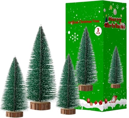 UAMLVCN Sapin de Noël Artificiel - 3 Tailles (10/15/20 cm)... - Maison & Cuisine Amazon France à 9.34€