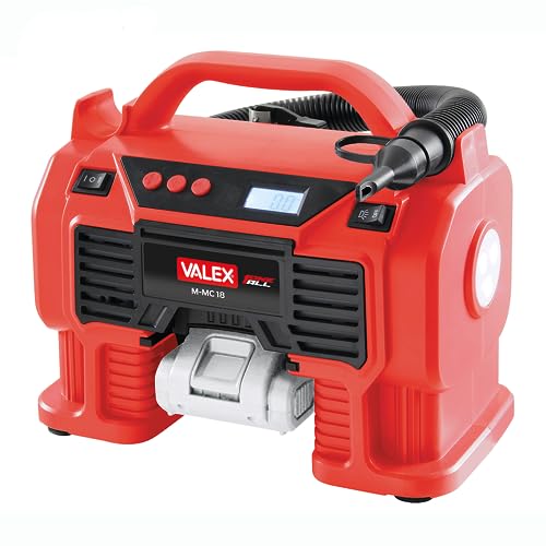 Valex Minicompresseur Oneall M-Mc 18, batterie 18 V non... en promo à 57,14€ (-35%) sur Amazon FR
