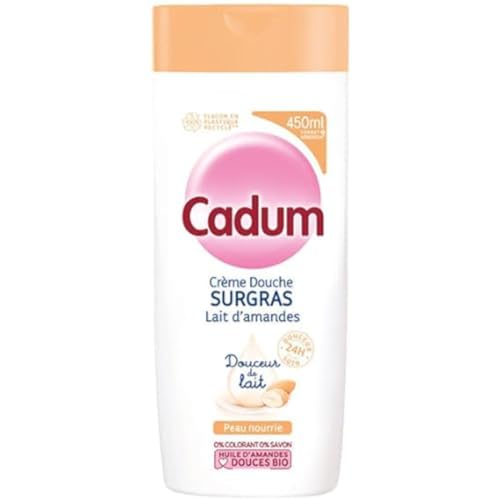 Cadum Crème Douche Surgras Douceur de Lait 450ml en promo à 2,72€ (-84%) sur Amazon FR