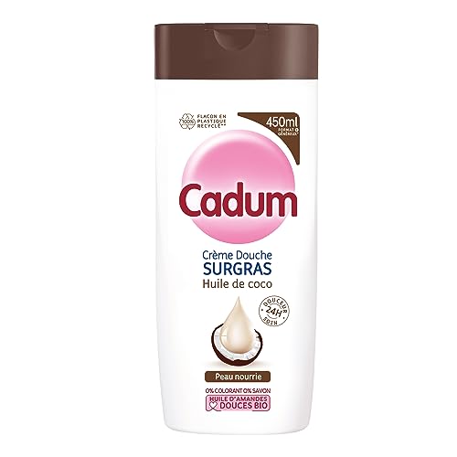 Cadum Crème Douche Surgras Coco 450ml - Beauté & Parfums Amazon France à 2.39€