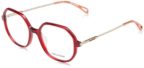 Zadig&Voltaire Eyeglass Frame VZV382 Shiny TRANSP.Bordeaux... - High-Tech & Électronique Amazon Italie à 44.99€