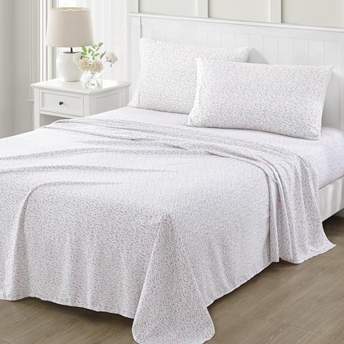 Martha Stewart Ultra Soft Brushed and Washed Microfiber 4... - Amazon Royaume-Uni à 6.47€