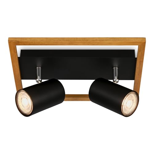 BRILONER - Plafonnier, Plafonnier, Lampe, Cadre en bois... en promo à 30,82€ (-48%) sur Amazon FR