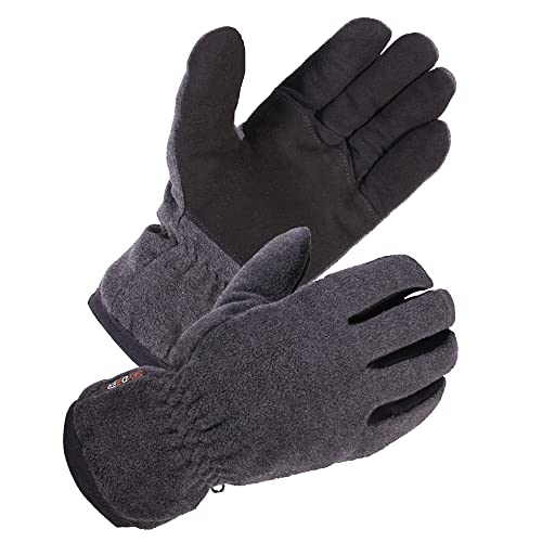 SKYDEER Gants d'hiver en daim doux et polaire thermique et... - Sports & Fitness Amazon France à 14.04€