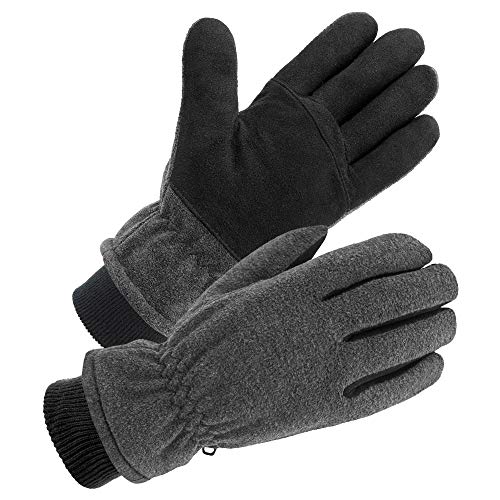 SKYDEER Gants d'hiver en daim et polaire thermique avec... - Mode & Vêtements Amazon France à 14.04€