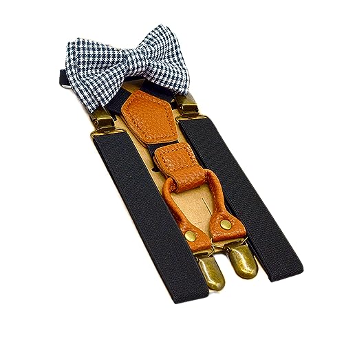 AWOCAN Hosenträger und Fliege für Jungen, Schnalle mit... - Jardin & Extérieur Amazon Allemagne à 9.40€