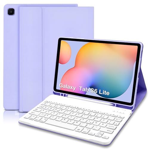 Funda con teclado para Samsung Galaxy Tab S6 Lite, funda... - High-Tech & Électronique Amazon Espagne à 28.50€