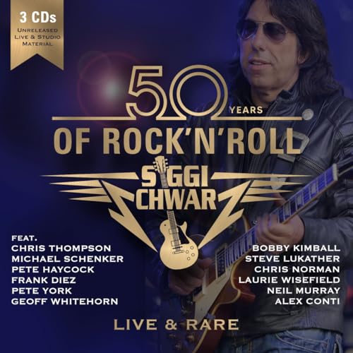 50 Years Of Rock'n'Roll - Live & Rare - Musique & Instruments Amazon Royaume-Uni à 6.62€
